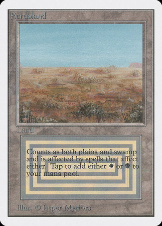 Scrubland [Unlimited Edition] | Eastridge Sports Cards & Games