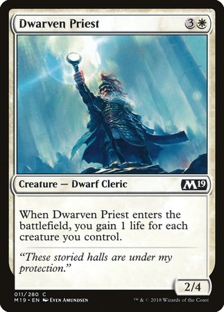 Dwarven Priest [Core Set 2019] | Eastridge Sports Cards & Games