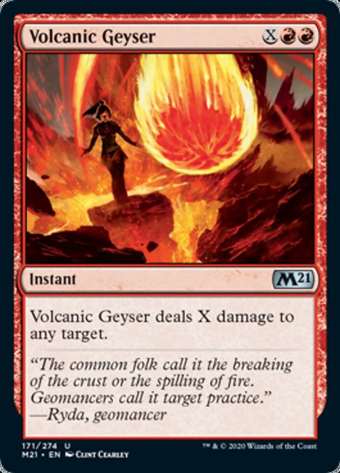 Volcanic Geyser [Core Set 2021] | Eastridge Sports Cards & Games