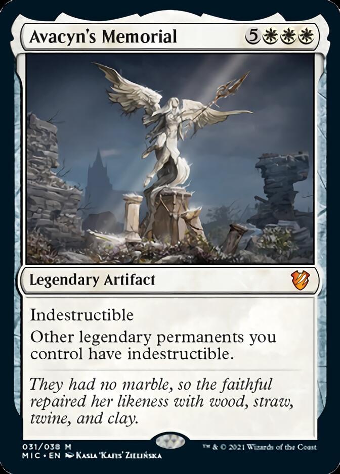 Avacyn's Memorial [Innistrad: Midnight Hunt Commander] | Eastridge Sports Cards & Games