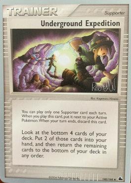 Underground Expedition (140/144) (Rocky Beach - Reed Weichler) [World Championships 2004] | Eastridge Sports Cards & Games