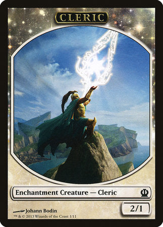 Cleric Token [Theros Tokens] | Eastridge Sports Cards & Games