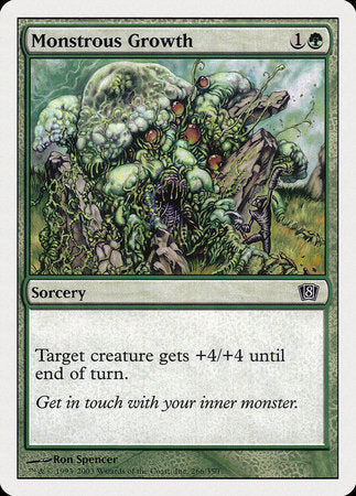 Monstrous Growth [Eighth Edition] | Eastridge Sports Cards & Games