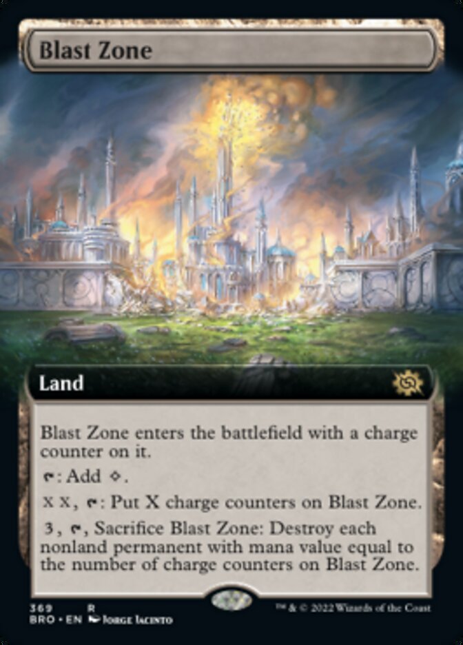 Blast Zone (Extended Art) [The Brothers' War] | Eastridge Sports Cards & Games