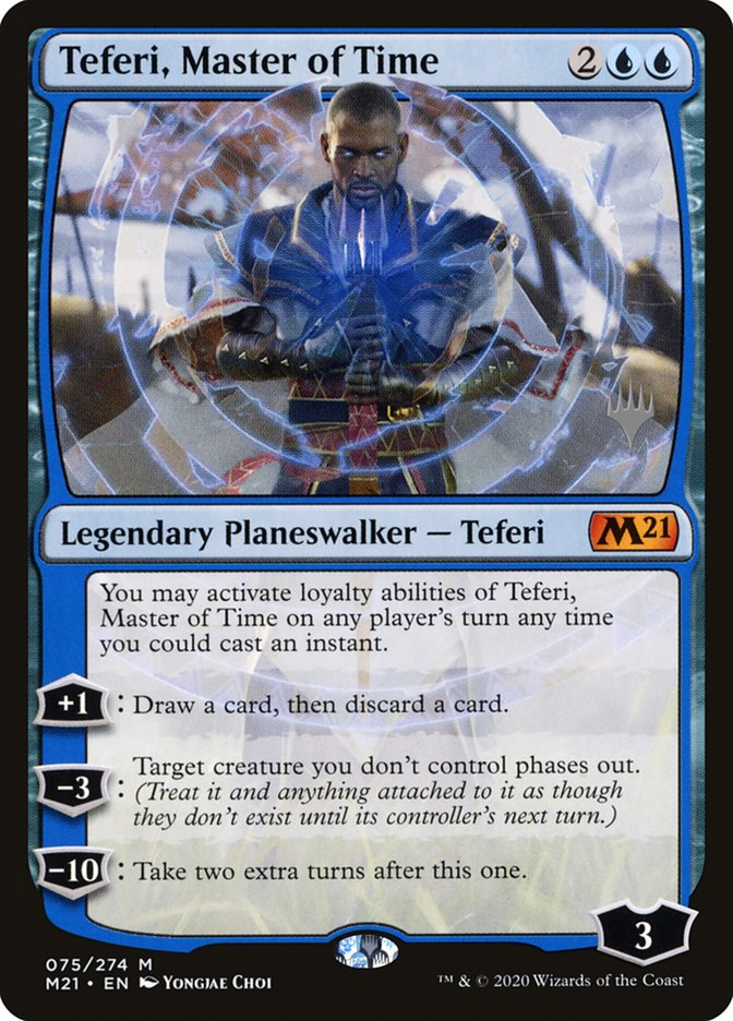 Teferi, Master of Time (Promo Pack) [Core Set 2021 Promos] | Eastridge Sports Cards & Games