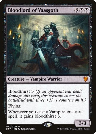 Bloodlord of Vaasgoth [Commander 2017] | Eastridge Sports Cards & Games