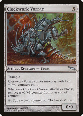 Clockwork Vorrac [Mirrodin] | Eastridge Sports Cards & Games