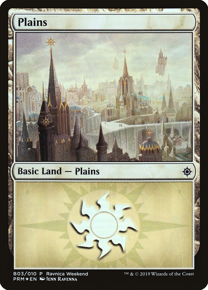 Plains (B03) [Ravnica Allegiance Guild Kit] | Eastridge Sports Cards & Games