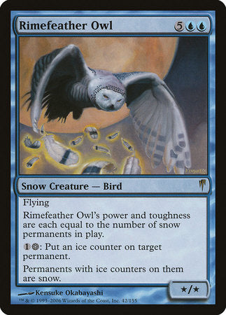 Rimefeather Owl [Coldsnap] | Eastridge Sports Cards & Games