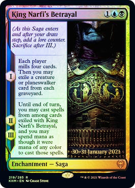 King Narfi's Betrayal [Kaldheim Prerelease Promos] | Eastridge Sports Cards & Games