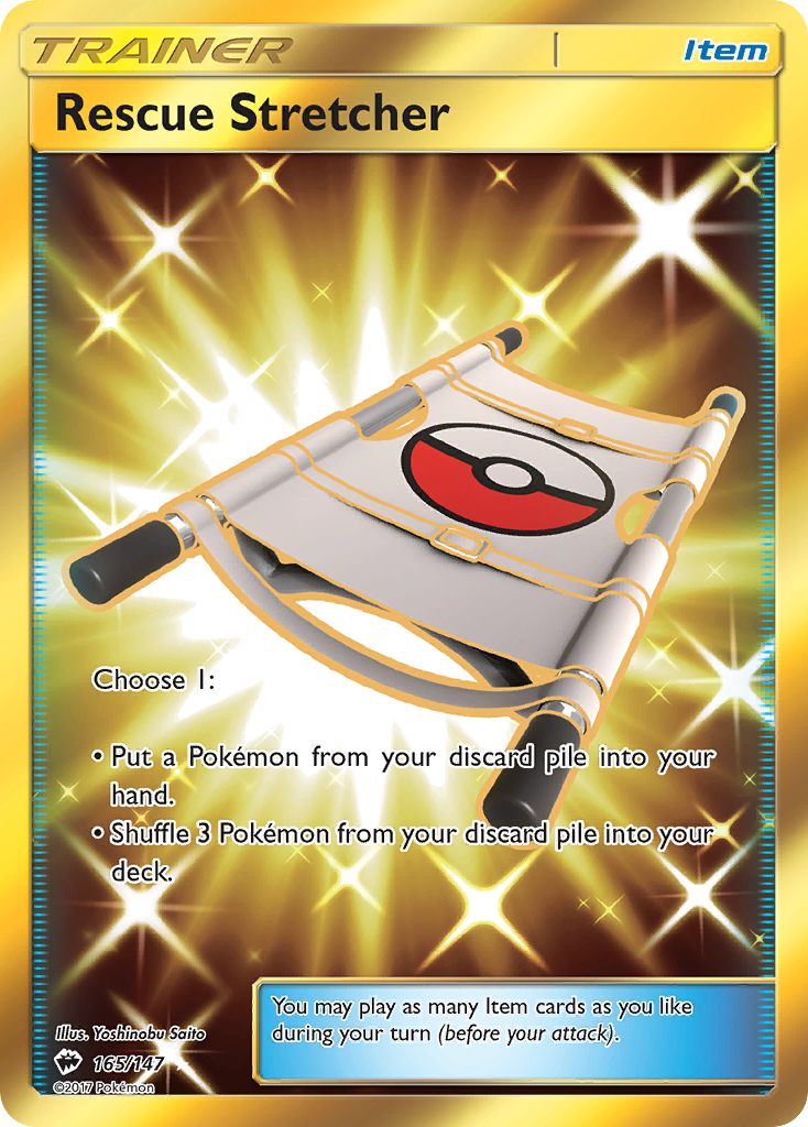 Rescue Stretcher (165/147) [Sun & Moon: Burning Shadows] | Eastridge Sports Cards & Games