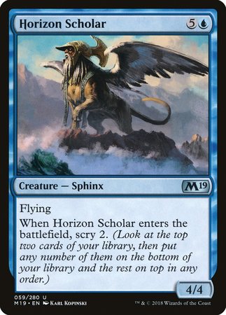 Horizon Scholar [Core Set 2019] | Eastridge Sports Cards & Games