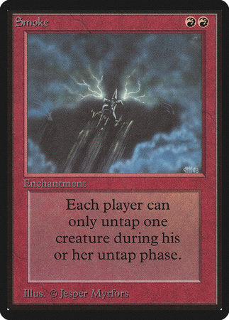 Smoke [Limited Edition Beta] | Eastridge Sports Cards & Games