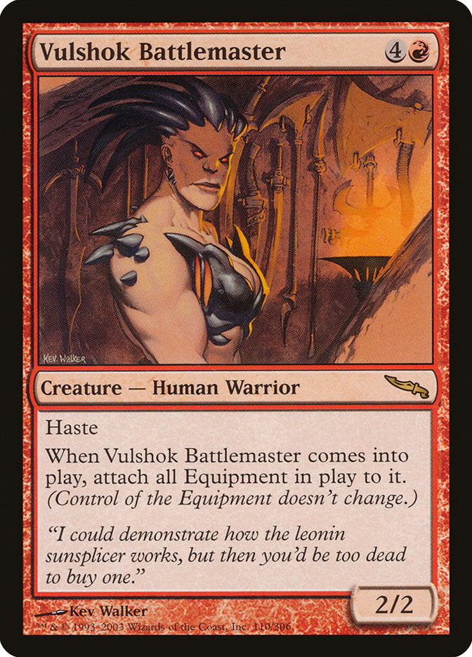 Vulshok Battlemaster [Mirrodin] | Eastridge Sports Cards & Games