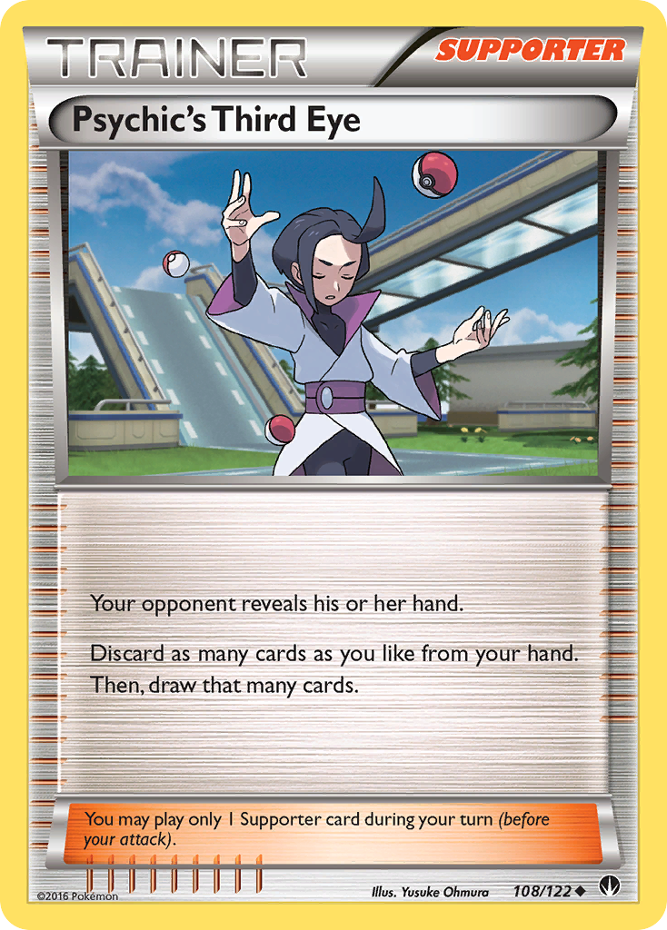 Psychic's Third Eye (108/122) [XY: BREAKpoint] | Eastridge Sports Cards & Games