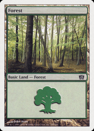 Forest (349) [Eighth Edition] | Eastridge Sports Cards & Games