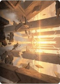 Skyclave Basilica Art Card [Zendikar Rising Art Series] | Eastridge Sports Cards & Games