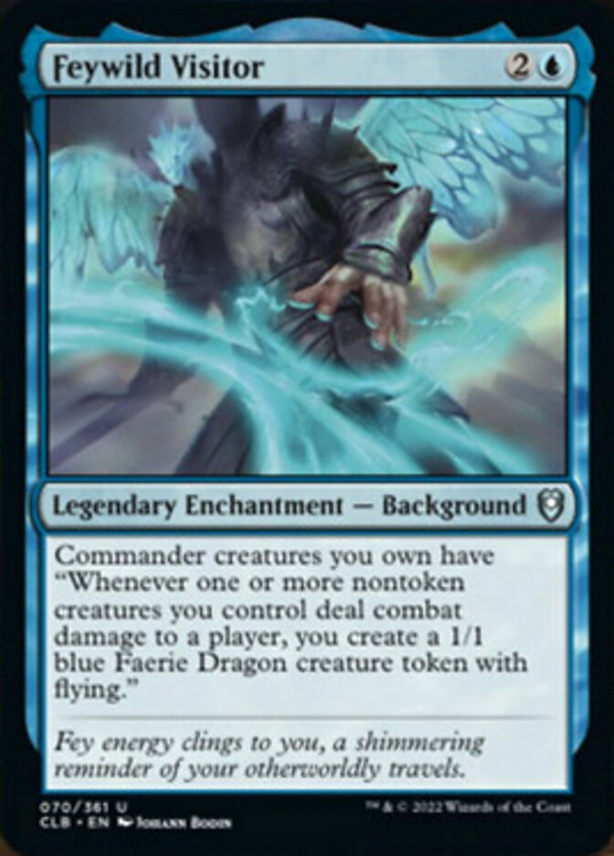 Feywild Visitor [Commander Legends: Battle for Baldur's Gate] | Eastridge Sports Cards & Games