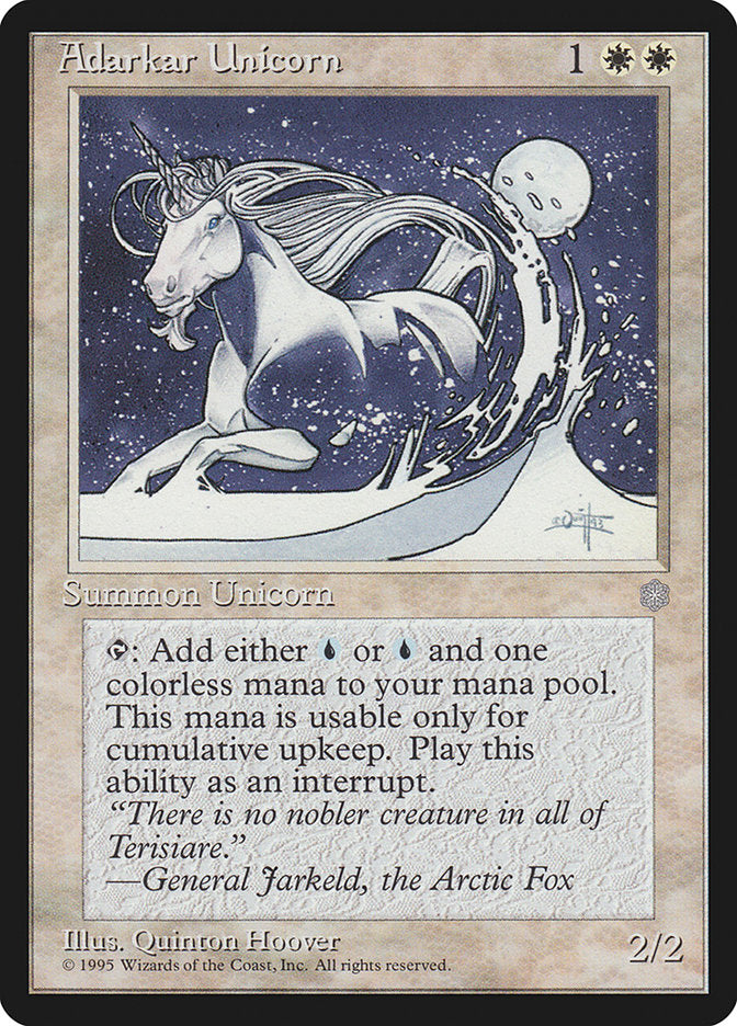 Adarkar Unicorn [Ice Age] | Eastridge Sports Cards & Games
