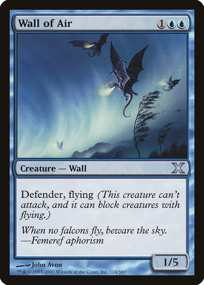 Wall of Air [Tenth Edition] | Eastridge Sports Cards & Games