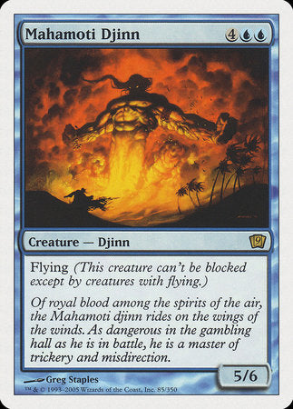 Mahamoti Djinn [Ninth Edition] | Eastridge Sports Cards & Games
