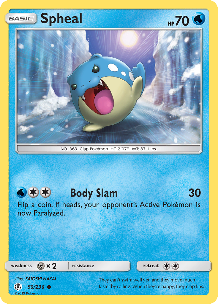 Spheal (50/236) [Sun & Moon: Cosmic Eclipse] | Eastridge Sports Cards & Games