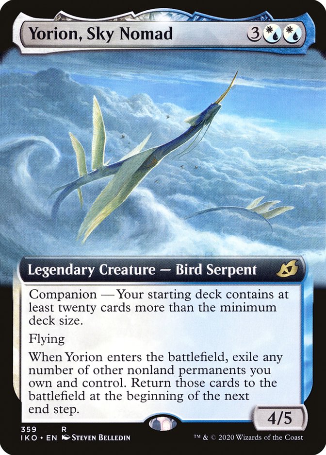 Yorion, Sky Nomad (Extended Art) [Ikoria: Lair of Behemoths] | Eastridge Sports Cards & Games