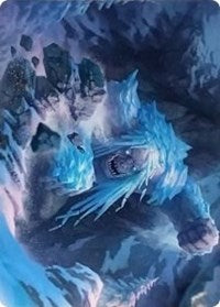 Icehide Troll Art Card [Kaldheim: Art Series] | Eastridge Sports Cards & Games