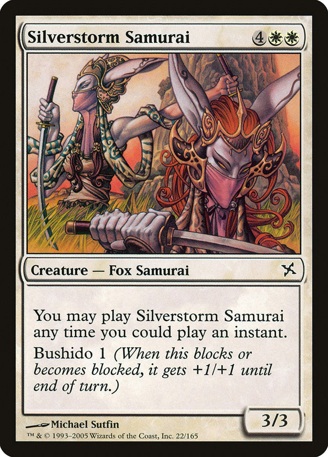 Silverstorm Samurai [Betrayers of Kamigawa] | Eastridge Sports Cards & Games