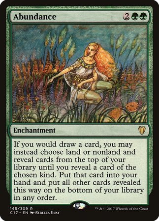 Abundance [Commander 2017] | Eastridge Sports Cards & Games