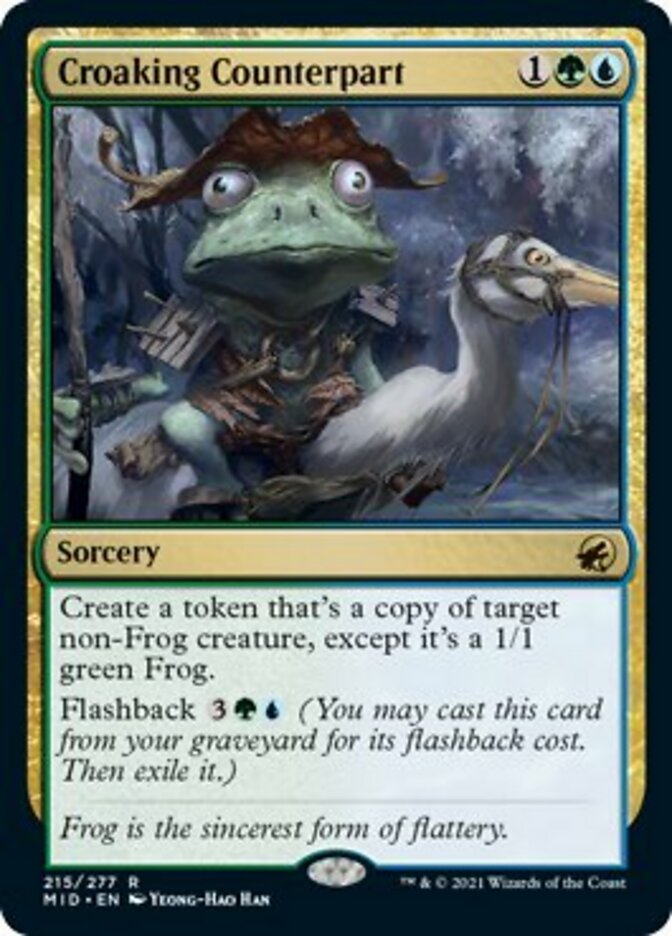 Croaking Counterpart [Innistrad: Midnight Hunt] | Eastridge Sports Cards & Games