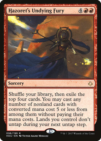 Hazoret's Undying Fury [Hour of Devastation] | Eastridge Sports Cards & Games