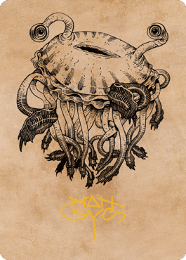 Gluntch, the Bestower Art Card (Gold-Stamped Signature) [Commander Legends: Battle for Baldur's Gate Art Series] | Eastridge Sports Cards & Games