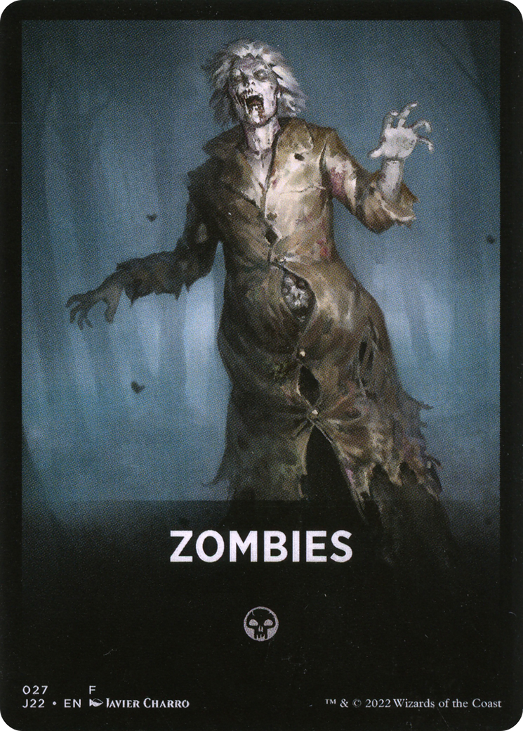 Zombies Theme Card [Jumpstart 2022 Front Cards] | Eastridge Sports Cards & Games
