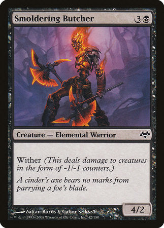 Smoldering Butcher [Eventide] | Eastridge Sports Cards & Games