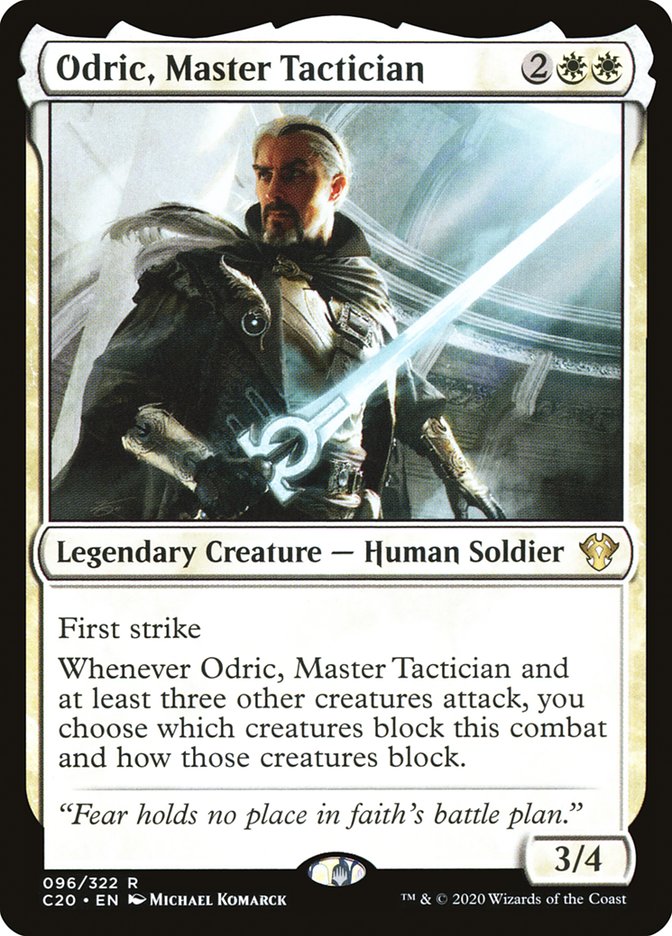 Odric, Master Tactician [Commander 2020] | Eastridge Sports Cards & Games