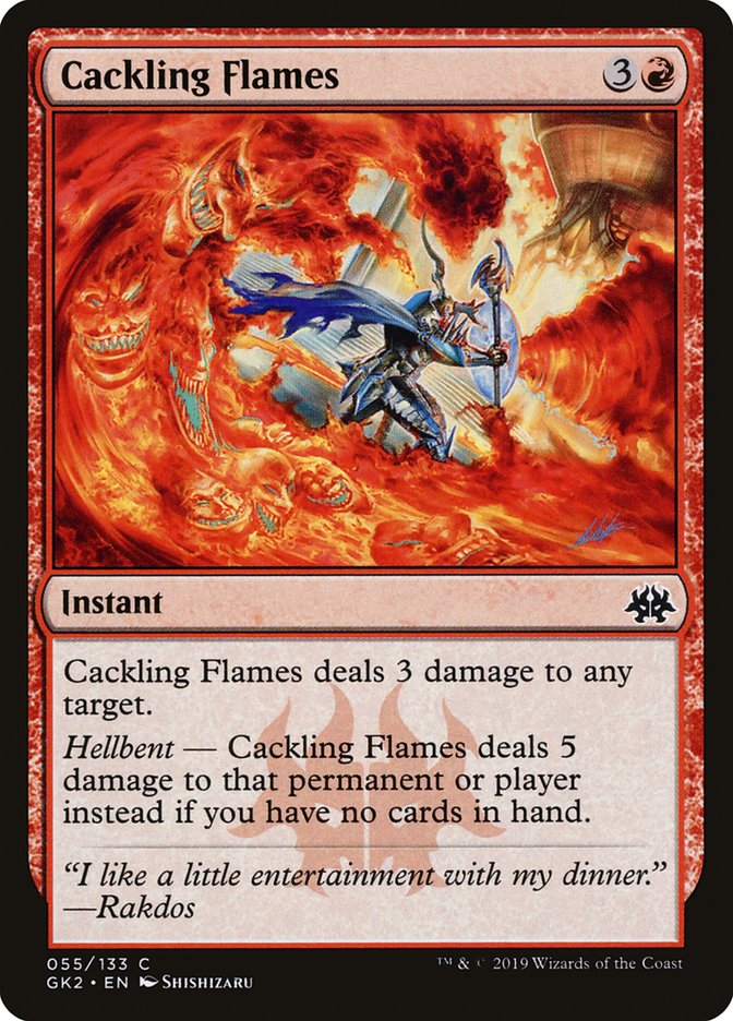 Cackling Flames [Ravnica Allegiance Guild Kit] | Eastridge Sports Cards & Games