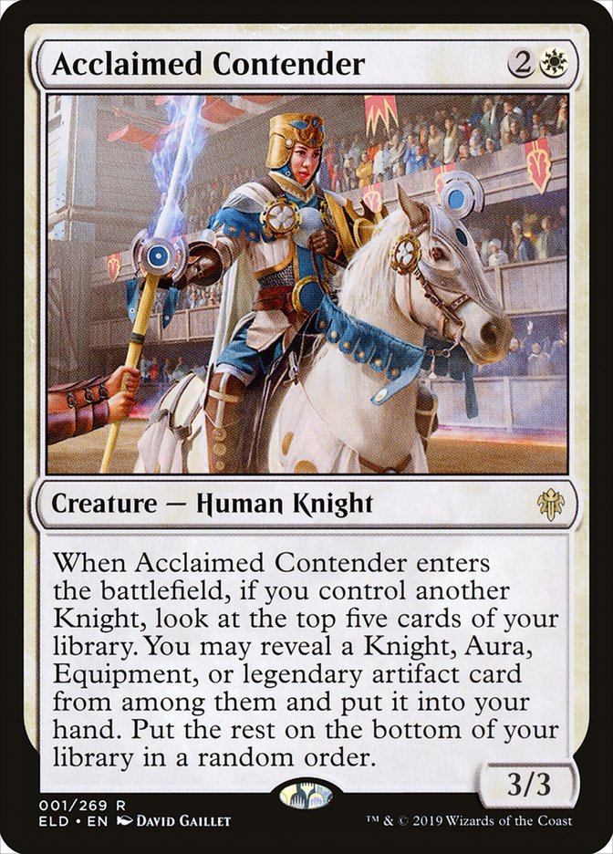 Acclaimed Contender [Throne of Eldraine] | Eastridge Sports Cards & Games