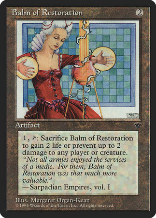 Balm of Restoration [Fallen Empires] | Eastridge Sports Cards & Games