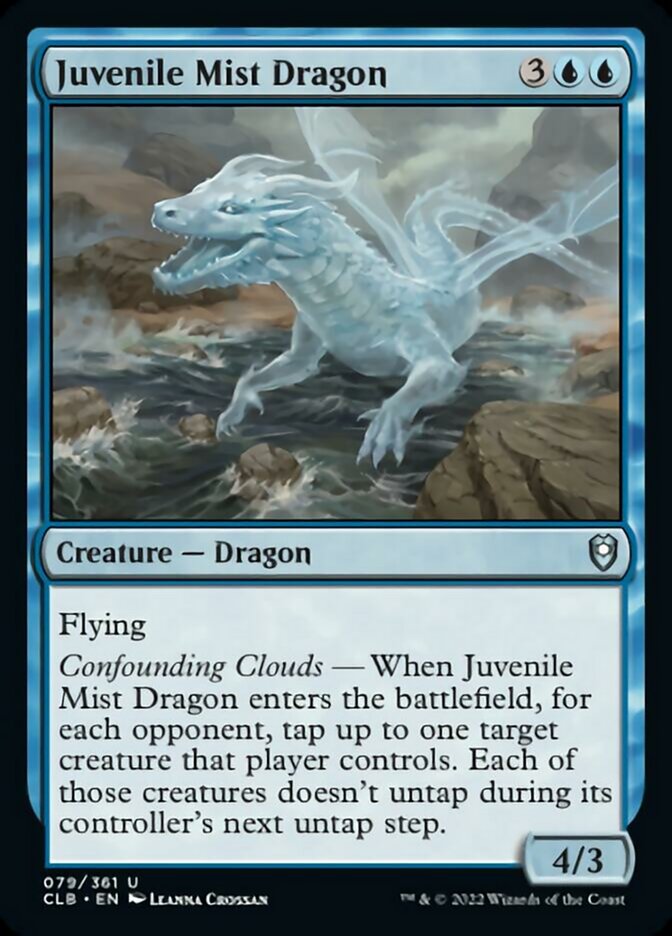 Juvenile Mist Dragon [Commander Legends: Battle for Baldur's Gate] | Eastridge Sports Cards & Games