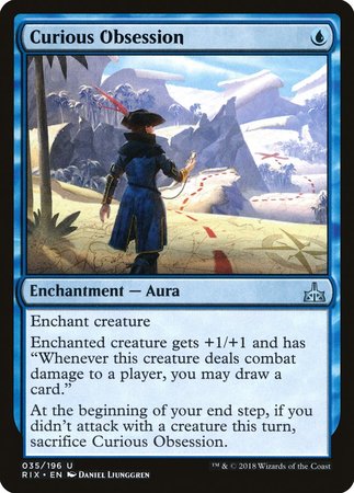 Curious Obsession [Rivals of Ixalan] | Eastridge Sports Cards & Games