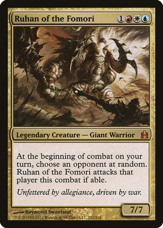 Ruhan of the Fomori [Commander 2011] | Eastridge Sports Cards & Games