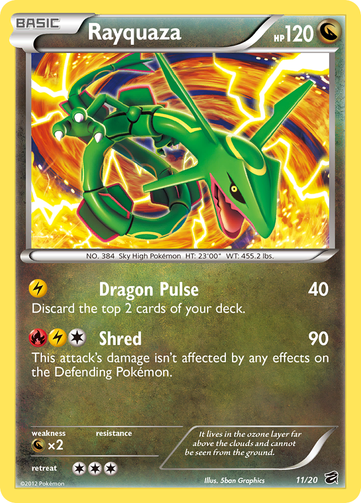 Rayquaza (11/20) [Black & White: Dragon Vault] | Eastridge Sports Cards & Games