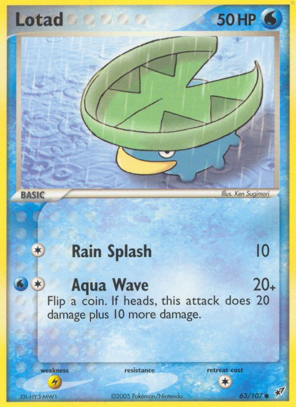 Lotad (63/107) [EX: Deoxys] | Eastridge Sports Cards & Games