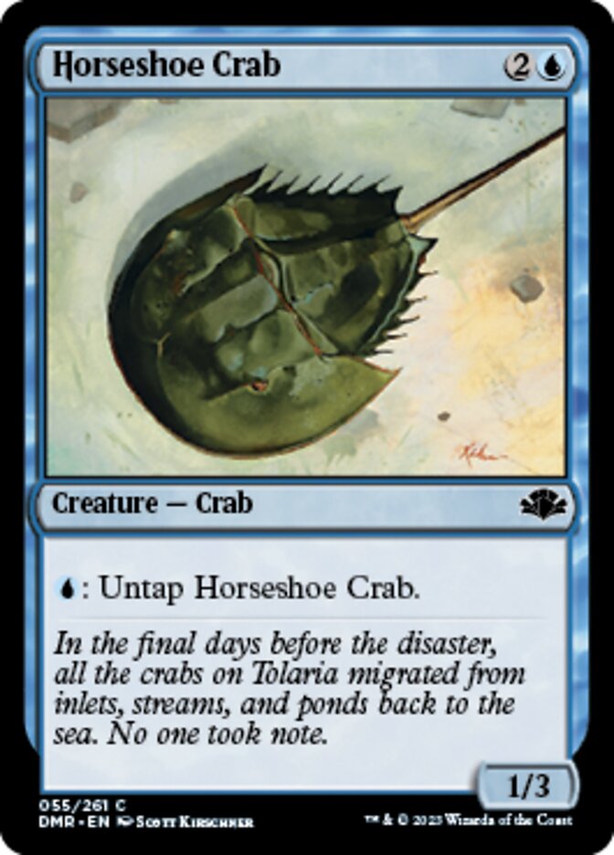 Horseshoe Crab [Dominaria Remastered] | Eastridge Sports Cards & Games