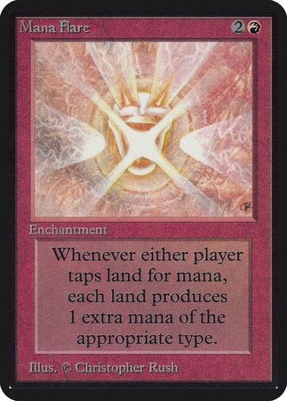 Mana Flare [Limited Edition Alpha] | Eastridge Sports Cards & Games