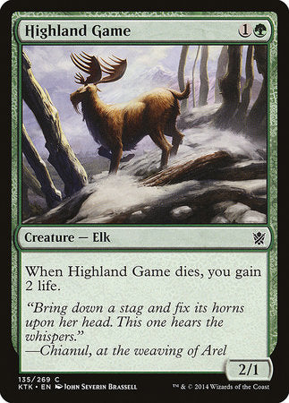 Highland Game [Khans of Tarkir] | Eastridge Sports Cards & Games