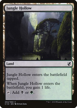 Jungle Hollow [Commander 2019] | Eastridge Sports Cards & Games