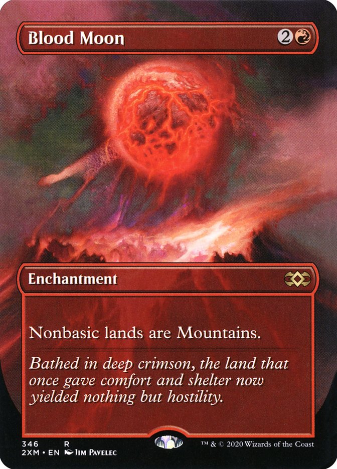 Blood Moon (Borderless) [Double Masters] | Eastridge Sports Cards & Games