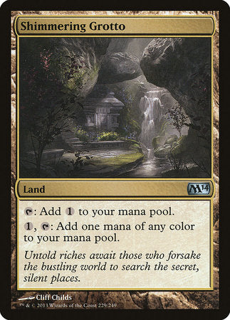 Shimmering Grotto [Magic 2014] | Eastridge Sports Cards & Games